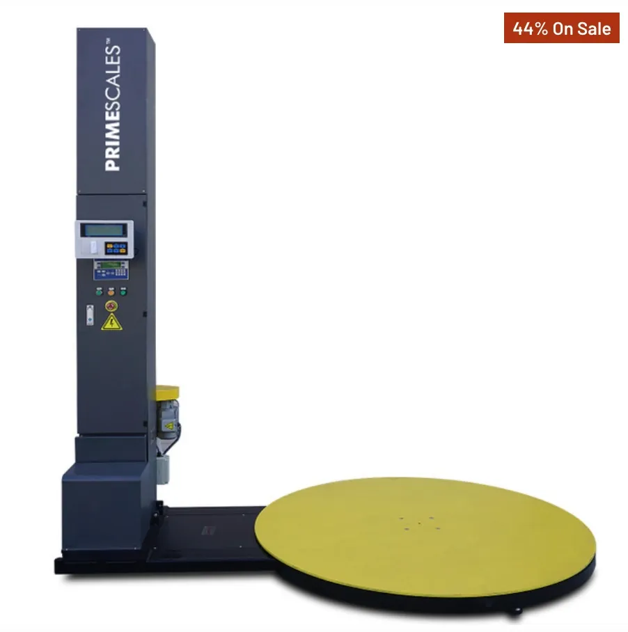 Fully Automatic Turntable Pallet Wrapping Machine with Scales