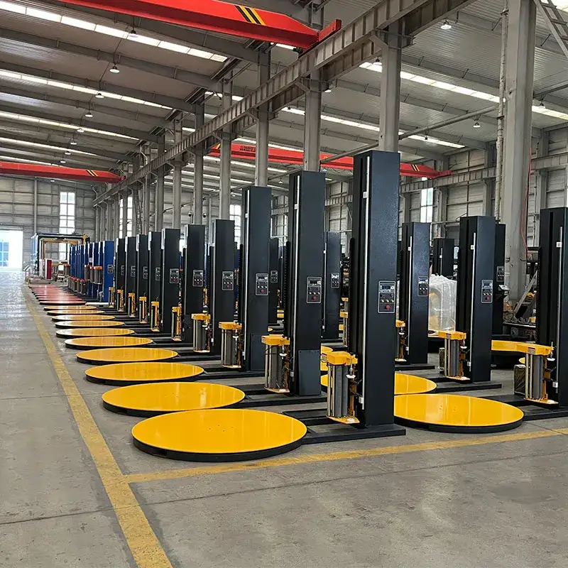 Fully Automatic Pallet Stretch Wrapping Machine