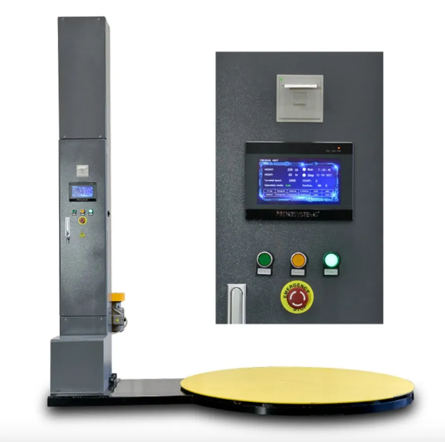 Fully Automatic Turntable Pallet Wrapping Machine with Scales