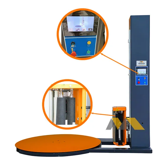 2000kgs Load Weight Pallet Wrapping Machine T1650F