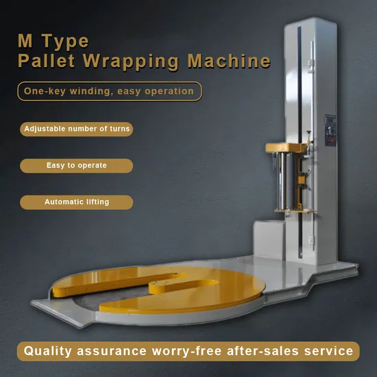 Automatic Electric Pallet Wrapping Machine for Strapping